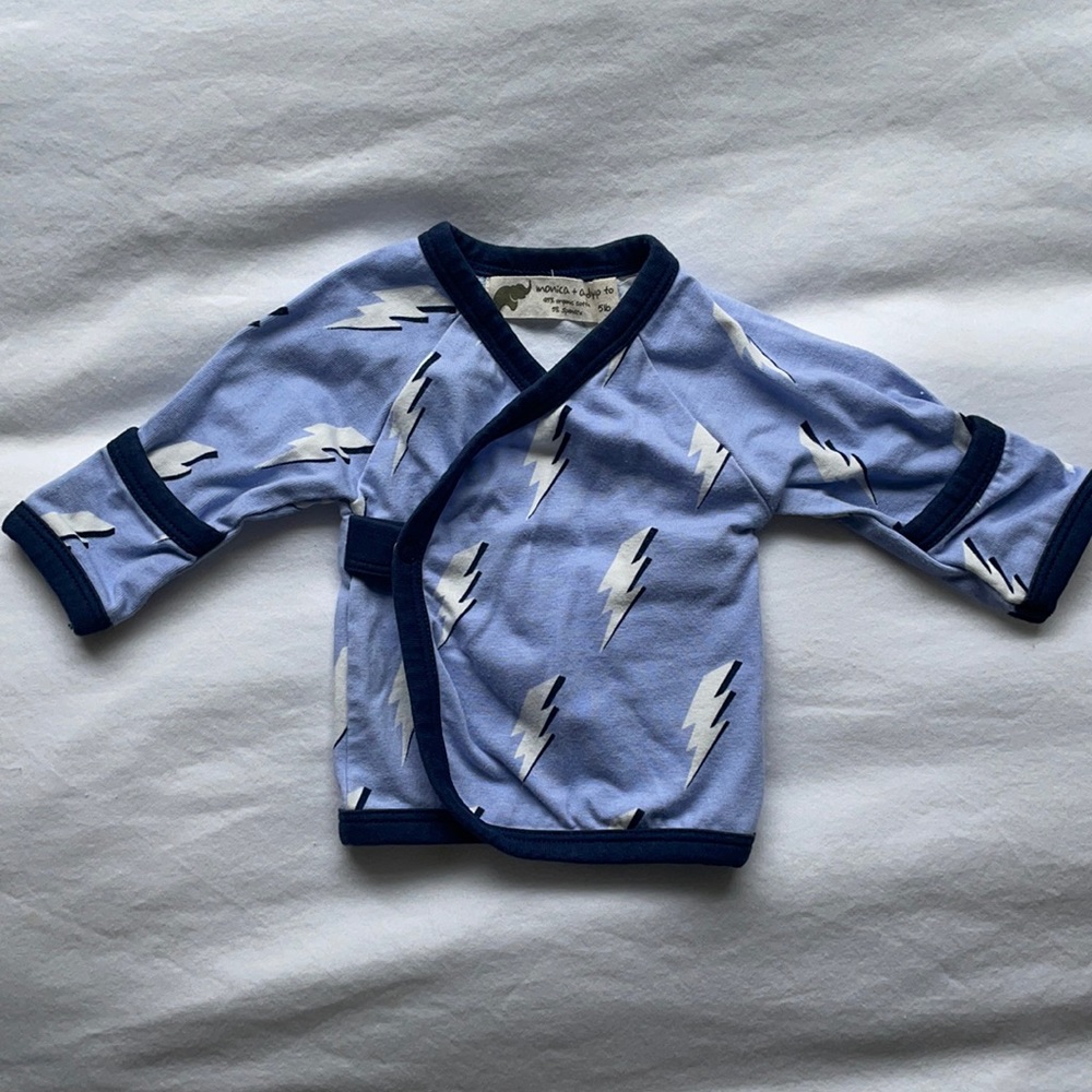 Monica + Andy Preemie Onesie